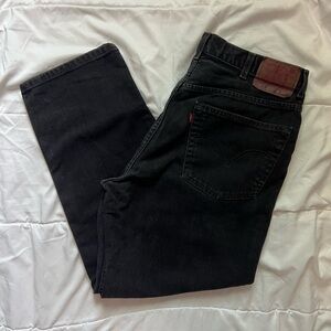 Men's Black LEVI Jeans